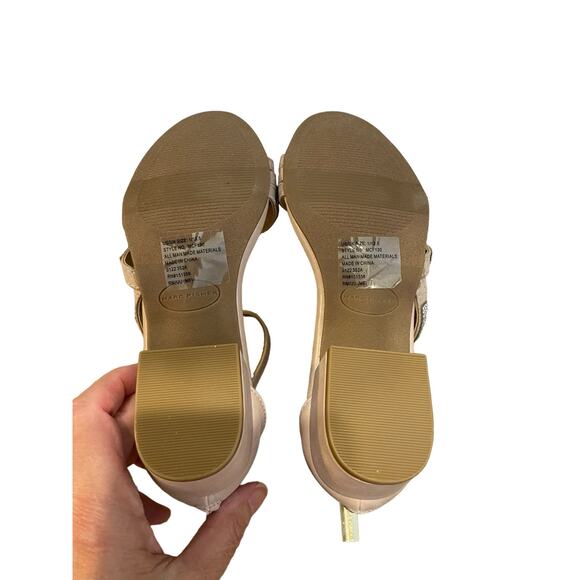 Marc Fisher US Size 1 NIB Little Kids Patty Salto Sandal Shoes Color Blush NEW - Picture 5 of 12